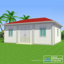 Casas modulares con techo estructural de acero ligero